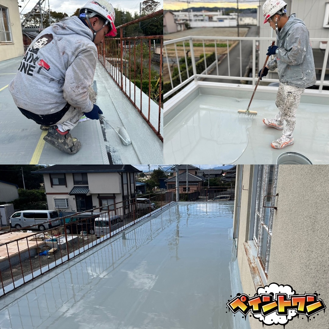 防水2件、塗装一件😊